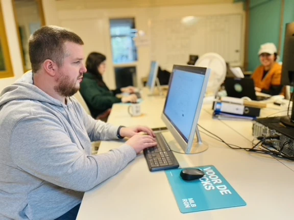 Afbeelding van de werkplek 'BURO MLBRGN - De Boekhoudbrigade'.