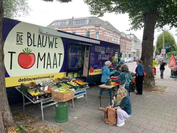 Afbeelding van de werkplek 'Stichting De Blauwe Tomaat'.